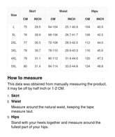 Plus Size Floral Skirt Chiffon Skirt Beach Elastic Waist Dress Sai Feel